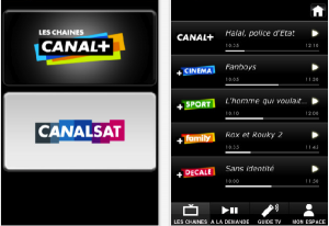L'application Canal
