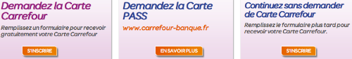 Cartes Carrefour