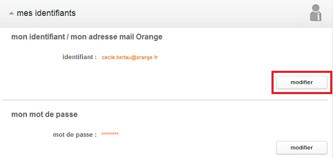 Modifier votre adresse mail Wanadoo en Orange